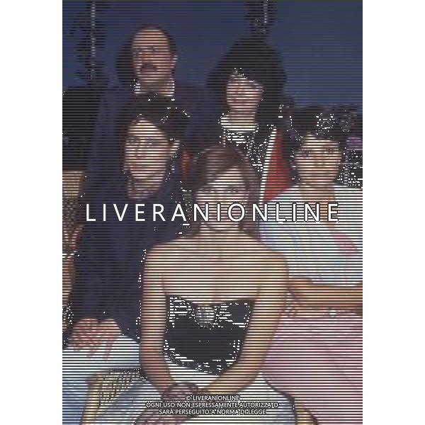 RETROSPETTIVA PAOLA PITAGORA ATTRICE NELLA FOTO PAOLA PITAGORA CON MAURIZIO COSTANZO AG ALDO LIVERANI SAS