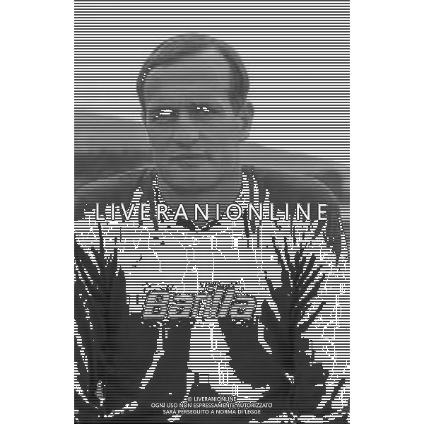 RETROSPETTIVA FRANCO SUPERCHI CALCIATORE DI RUOLO PORTIERE NELLA FOTO CON LA MAGLIA DELLA ROMA CALCIO NELL\'ANNO 1982-1983  AG ALDO LIVERANI SAS