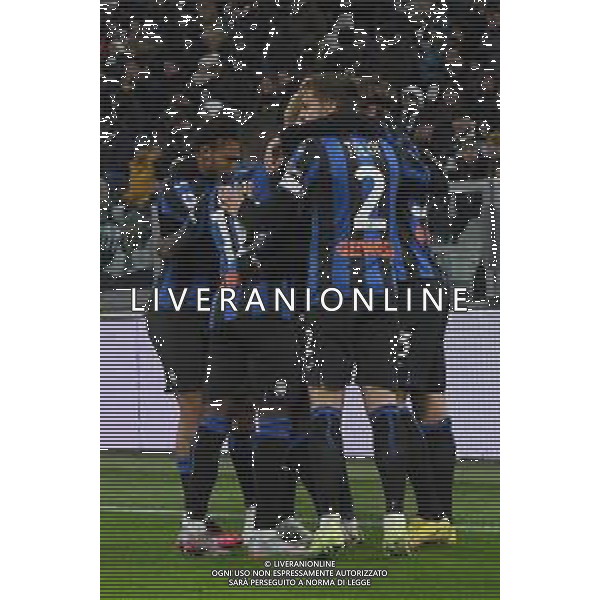 Torino 22.01.2023 Allianz Stadium ©Manuela Viganti/Agenzia Aldo Liverani Juventus vs Atalanta Campionato Calcio Serie A TIM 2022/2023 19a giornata Nella foto: esultanza atalanta dopo il gol di ademola lookman © / AGENZIA ALDO LIVERANI SAS