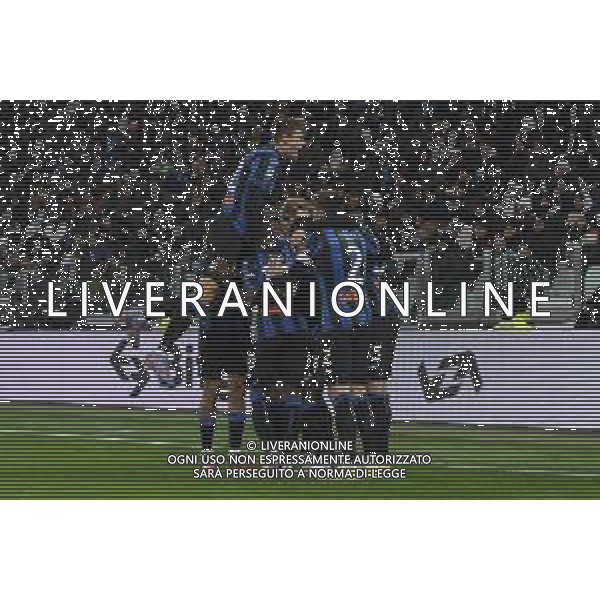 Torino 22.01.2023 Allianz Stadium ©Manuela Viganti/Agenzia Aldo Liverani Juventus vs Atalanta Campionato Calcio Serie A TIM 2022/2023 19a giornata Nella foto: esultanza atalanta dopo il gol di ademola lookman © / AGENZIA ALDO LIVERANI SAS
