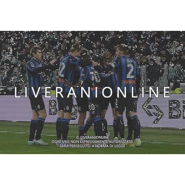Torino 22.01.2023 Allianz Stadium ©Manuela Viganti/Agenzia Aldo Liverani Juventus vs Atalanta Campionato Calcio Serie A TIM 2022/2023 19a giornata Nella foto: esultanza atalanta dopo il gol di ademola lookman © / AGENZIA ALDO LIVERANI SAS