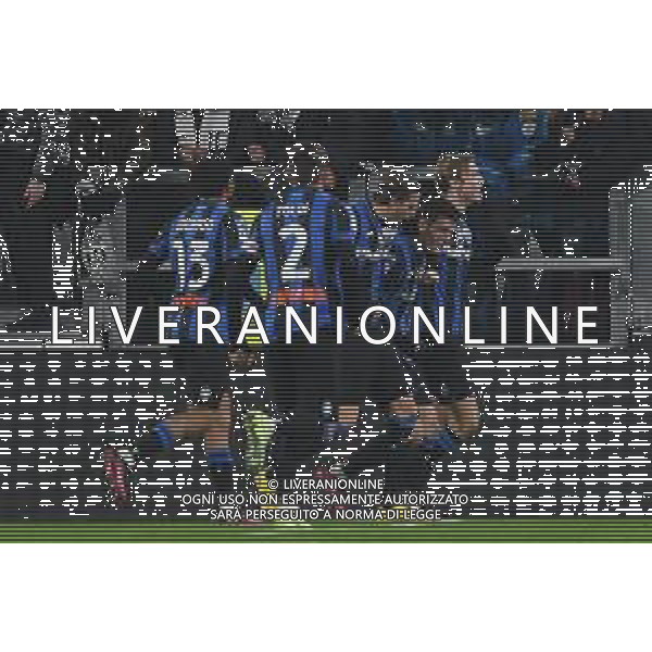 Torino 22.01.2023 Allianz Stadium ©Manuela Viganti/Agenzia Aldo Liverani Juventus vs Atalanta Campionato Calcio Serie A TIM 2022/2023 19a giornata Nella foto: esultanza atalanta dopo il gol di joakim maehle © / AGENZIA ALDO LIVERANI SAS
