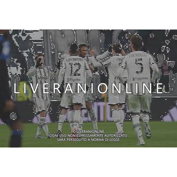Torino 22.01.2023 Allianz Stadium ©Manuela Viganti/Agenzia Aldo Liverani Juventus vs Atalanta Campionato Calcio Serie A TIM 2022/2023 19a giornata Nella foto: esultanza juventus dopo il gol di danilo © / AGENZIA ALDO LIVERANI SAS