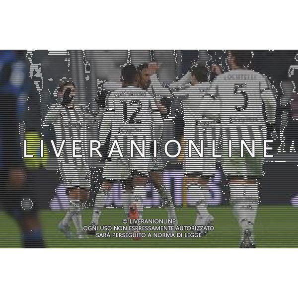 Torino 22.01.2023 Allianz Stadium ©Manuela Viganti/Agenzia Aldo Liverani Juventus vs Atalanta Campionato Calcio Serie A TIM 2022/2023 19a giornata Nella foto: esultanza juventus dopo il gol di danilo © / AGENZIA ALDO LIVERANI SAS