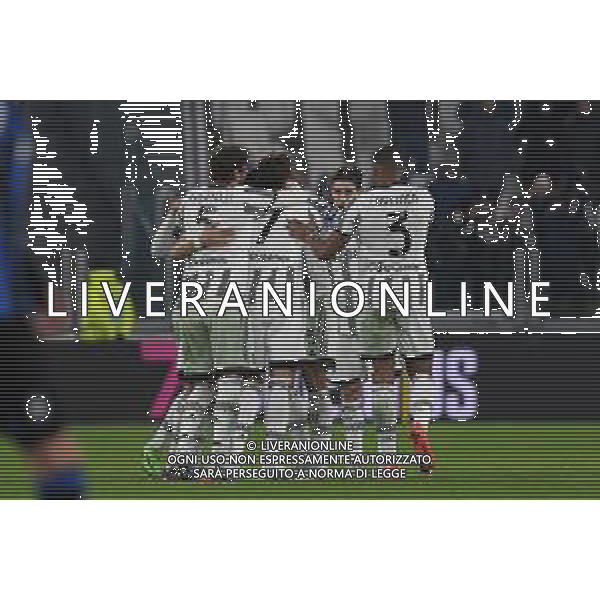 Torino 22.01.2023 Allianz Stadium ©Manuela Viganti/Agenzia Aldo Liverani Juventus vs Atalanta Campionato Calcio Serie A TIM 2022/2023 19a giornata Nella foto: esultanza juventus dopo il gol di danilo © / AGENZIA ALDO LIVERANI SAS