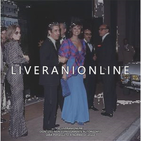 RETROSPETTIVA CLAUDIA CARDINALE ATTRICE NELLA FOTO CON IL MARITO FRANCO CRISTALDI AL FESTIVAL INTERNAZIONALE DEL CINEMA DI CANNES NELL\'ANNO 1972 ©Archivio Giovanni Liverani / AGENZIA ALDO LIVERANI SAS    
