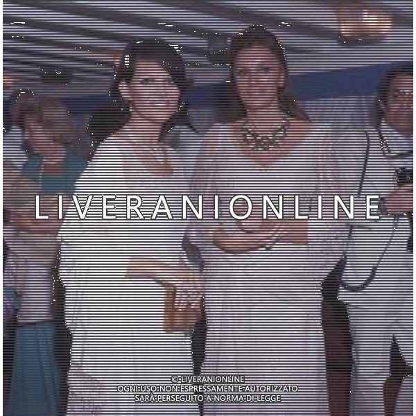 RETROSPETTIVA CLAUDIA CARDINALE ATTRICE NELLA FOTO CON LJUBA RIZZOLI AL FESTIVAL INTERNAZIONALE DEL CINEMA DI CANNE NELL\'ANNO 1972 ©Archivio Giovanni Liverani / AGENZIA ALDO LIVERANI SAS    