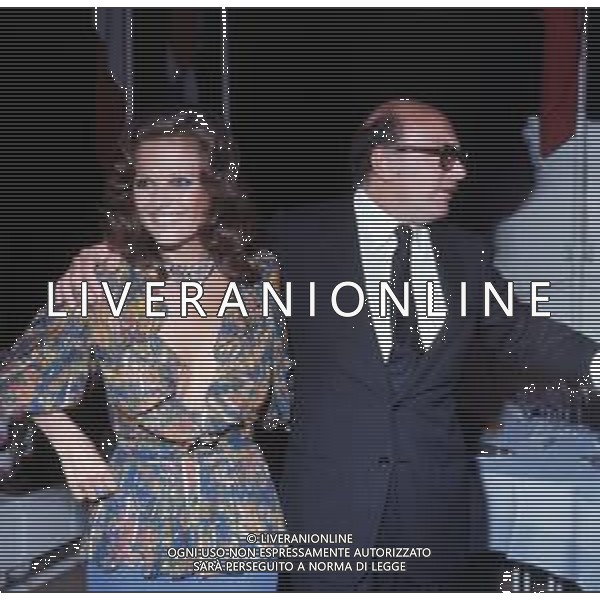 RETROSPETTIVA CLAUDIA CARDINALE ATTRICE NELLA FOTO AL FESTIVAL INTERNAZIONALE DEL CINEMA DI CANNES ANNI \'70 CON IL REGISTA FRANCO ROSI ©Archivio Giovanni Liverani / AGENZIA ALDO LIVERANI SAS    