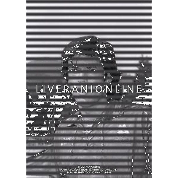 1994-1995-ROMA PRIMI PIANI ROSA GIOCATORI NELLA FOTO DANIEL FONSECA AG ALDO LIVERANI SAS