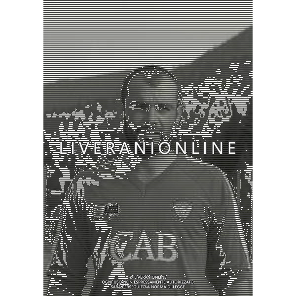 1994-1995 BRESCIA CALCIO ROSA GIOCATORI NELLA FOTO LUCA BRUNETTI AG ALDO LIVERANI SAS