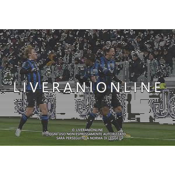 Torino 22.01.2023 Allianz Stadium ©Manuela Viganti/Agenzia Aldo Liverani Juventus vs Atalanta Campionato Calcio Serie A TIM 2022/2023 19a giornata Nella foto: esultanza atalanta dopo il gol di ademola lookman © AGENZIA ALDO LIVERANI SAS    