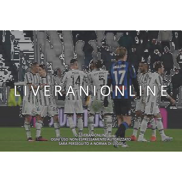 Torino 22.01.2023 Allianz Stadium ©Manuela Viganti/Agenzia Aldo Liverani Juventus vs Atalanta Campionato Calcio Serie A TIM 2022/2023 19a giornata Nella foto: esultanza juventus dopo il gol di danilo © AGENZIA ALDO LIVERANI SAS    