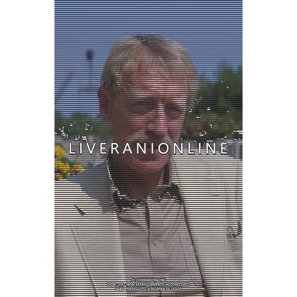 RETROSPETTIVA MAX VON SIDOW ATTORE NELLA FOTO MAX VON SIDOW A CANNES NELL\'ANNO 1982 FOTO ENRICO LIVERANI-AG ALDO LIVERANI SAS