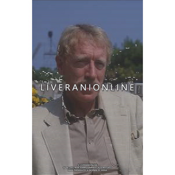 RETROSPETTIVA MAX VON SIDOW ATTORE NELLA FOTO MAX VON SIDOW A CANNES NELL\'ANNO 1982 FOTO ENRICO LIVERANI-AG ALDO LIVERANI SAS