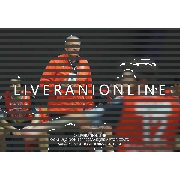 IMOLA 22 01 2023 PALLAMANO ROMAGNA-SASSARI SERIE A NELLA FOTO DOMENICO TASSINARI ALLENATORE IMOLA ©SANNA / AGENZIA ALDO LIVERANI SAS   