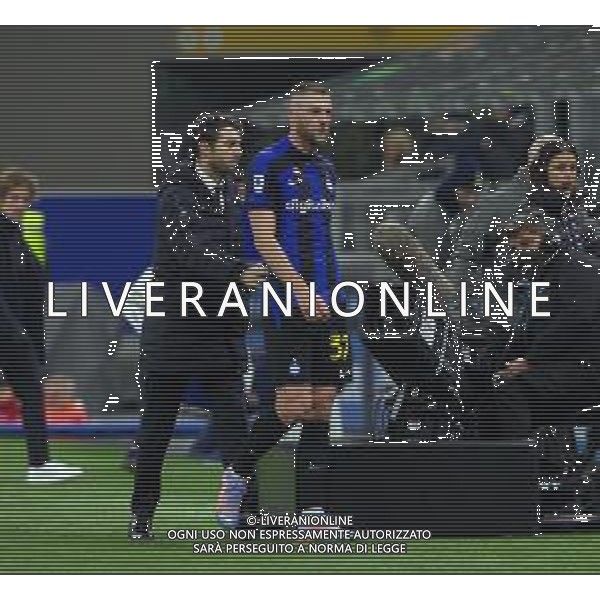 ESPULSIONE MILAN SKRINIAR - INTER vs EMPOLI 19a giornata Campionato Calcio Serie A TIM 23-01-2023 ©GIAMPIETRI PAOLO / AGENZIA ALDO LIVERANI SAS   