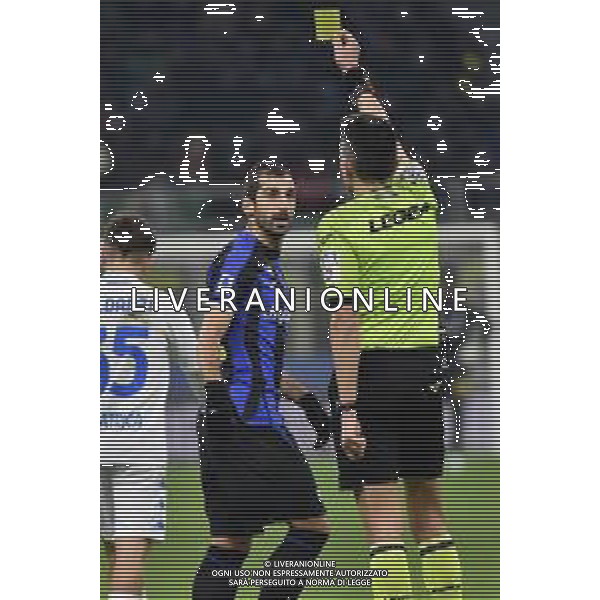 Henrikh Mkhitaryan (Inter) ammonizione Inter vs Empoli Milano 23-01-2023 Stadio Giuseppe Meazza - San Siro Campionato Serie A TIM - 19a giornata foto Roberto Garavaglia/ag. Aldo Liverani sas / AGENZIA ALDO LIVERANI SAS   