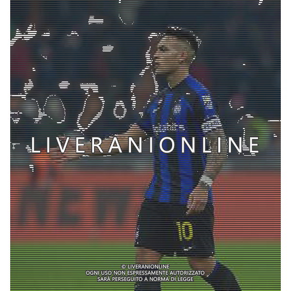 delusione inter - lautaro martinez a fine gara - INTER vs EMPOLI 19a giornata Campionato Calcio Serie A TIM 23-01-2023 ©GIAMPIETRI PAOLO/ AGENZIA ALDO LIVERANI SAS   