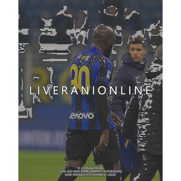 delusione inter - romelu lukaku a fine gara - INTER vs EMPOLI 19a giornata Campionato Calcio Serie A TIM 23-01-2023 ©GIAMPIETRI PAOLO/ AGENZIA ALDO LIVERANI SAS   