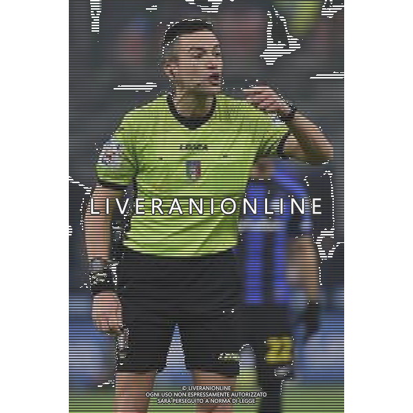 l\'arbitro Antonio Rapuano di Rimini Inter vs Empoli Milano 23-01-2023 Stadio Giuseppe Meazza - San Siro Campionato Serie A TIM - 19a giornata foto Roberto Garavaglia/ag. Aldo Liverani sas / AGENZIA ALDO LIVERANI SAS   