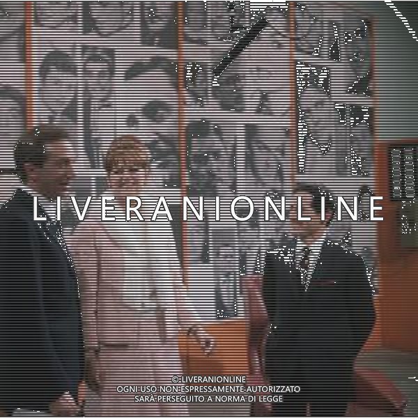 RETROSPETTIVA CLAUDIA CARDINALE ATTRICE NELLA FOTO CON MIKE BONGIORNO ©Archivio Giovanni Liverani / AGENZIA ALDO LIVERANI SAS   