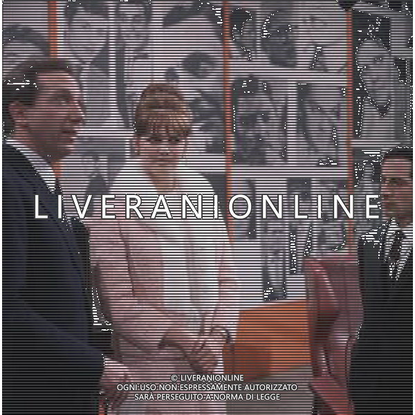 RETROSPETTIVA CLAUDIA CARDINALE ATTRICE NELLA FOTO CON MIKE BONGIORNO ©Archivio Giovanni Liverani / AGENZIA ALDO LIVERANI SAS   