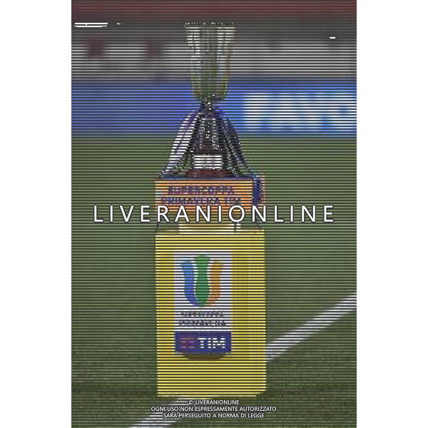 TVRG il trofeo in palio Inter vs Fiorentina Monza 25-01-2023 U-Power Stadium Finale Supercoppa Primavera TIM foto Roberto Garavaglia/ag. Aldo Liverani sas / AGENZIA ALDO LIVERANI SAS   