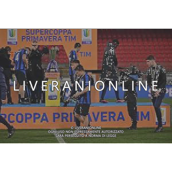 TVRG delusione Inter Inter vs Fiorentina Monza 25-01-2023 U-Power Stadium Finale Supercoppa Primavera TIM foto Roberto Garavaglia/ag. Aldo Liverani sas / AGENZIA ALDO LIVERANI SAS   