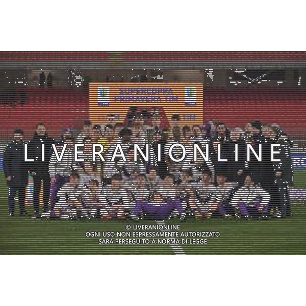 TVRG premiazione Fiorentina Inter vs Fiorentina Monza 25-01-2023 U-Power Stadium Finale Supercoppa Primavera TIM foto Roberto Garavaglia/ag. Aldo Liverani sas / AGENZIA ALDO LIVERANI SAS   