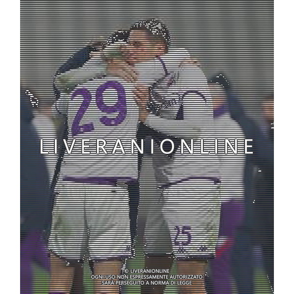 ESULTANZA FINE PARTITA FIORENTINA - Inter vs Fiorentina - Supercoppa Primavera TIM Monza 25-01-2023 ©Paolo Giampietri / AGENZIA ALDO LIVERANI SAS   