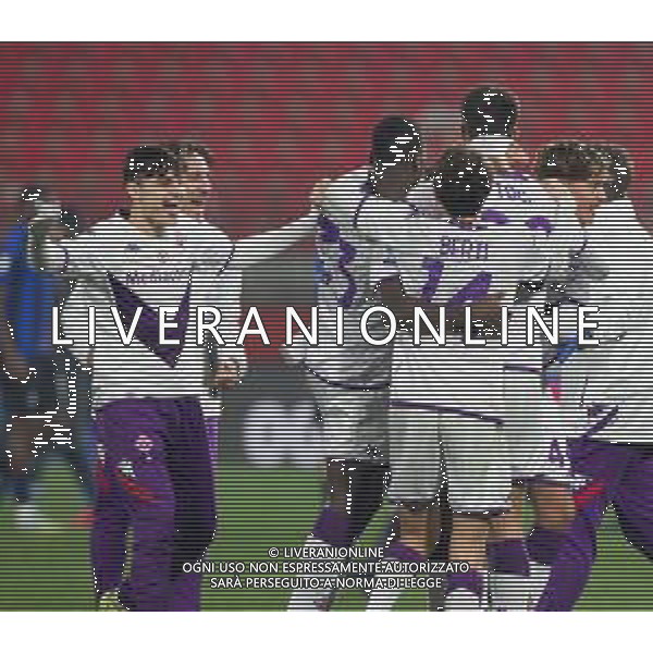 ESULTANZA FINE PARTITA FIORENTINA - Inter vs Fiorentina - Supercoppa Primavera TIM Monza 25-01-2023 ©Paolo Giampietri / AGENZIA ALDO LIVERANI SAS   