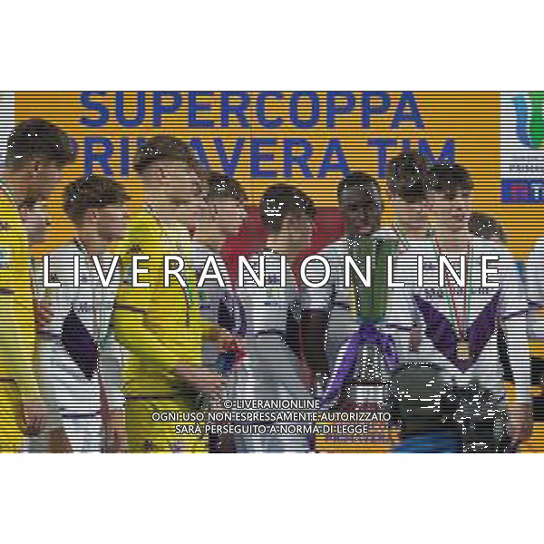 PREMIAZIONE COPPA FIORENTINA - Inter vs Fiorentina - Supercoppa Primavera TIM Monza 25-01-2023 ©Paolo Giampietri / AGENZIA ALDO LIVERANI SAS   