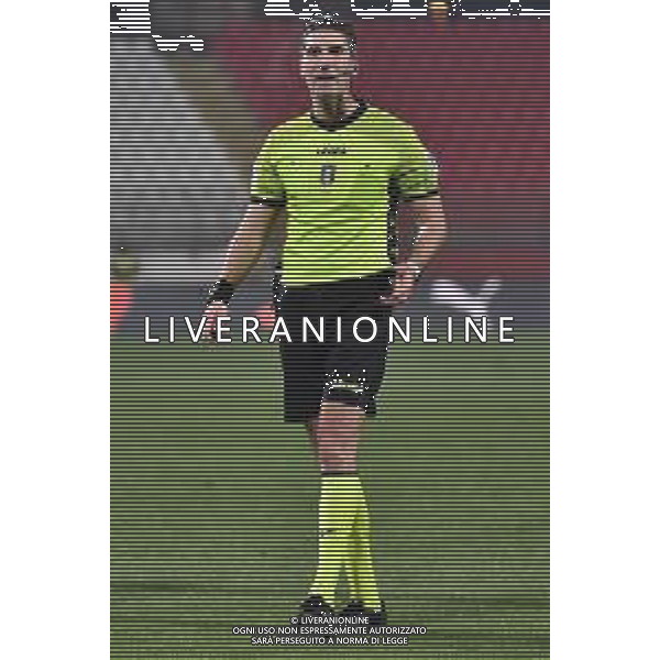 TVRG l\'arbitro Gabriele Scatena di Avezzano (AQ) Inter vs Fiorentina Monza 25-01-2023 U-Power Stadium Finale Supercoppa Primavera TIM foto Roberto Garavaglia/ag. Aldo Liverani sas