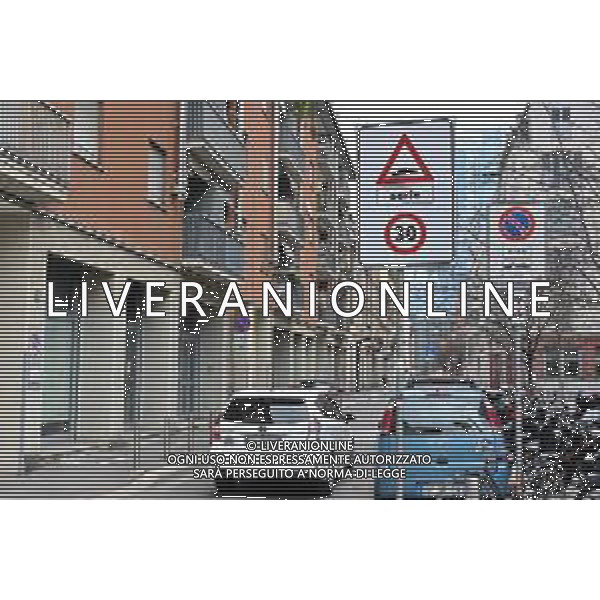 TVRG Zona 30 Milano Milano 26-01-2023 Zone della citta\' dove e\' presente il limite di velocita\' a 30 Km all\'ora, zona 30 foto Roberto Garavaglia/ag. Aldo Liverani sas / AGENZIA ALDO LIVERANI SAS   