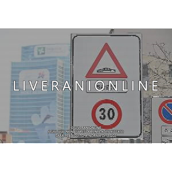 TVRG Zona 30 Milano Milano 26-01-2023 Zone della citta\' dove e\' presente il limite di velocita\' a 30 Km all\'ora, zona 30 foto Roberto Garavaglia/ag. Aldo Liverani sas / AGENZIA ALDO LIVERANI SAS   