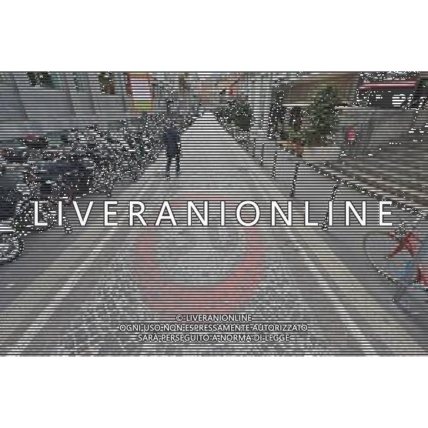 TVRG Zona 30 Milano Milano 26-01-2023 Zone della citta\' dove e\' presente il limite di velocita\' a 30 Km all\'ora, zona 30 foto Roberto Garavaglia/ag. Aldo Liverani sas / AGENZIA ALDO LIVERANI SAS   