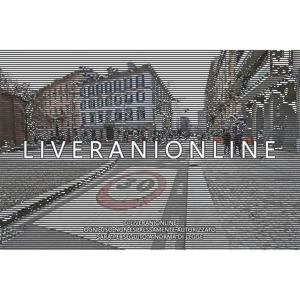 TVRG Zona 30 Milano Milano 26-01-2023 Zone della citta\' dove e\' presente il limite di velocita\' a 30 Km all\'ora, zona 30 foto Roberto Garavaglia/ag. Aldo Liverani sas / AGENZIA ALDO LIVERANI SAS   