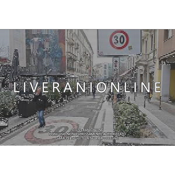 TVRG Zona 30 Milano Milano 26-01-2023 Zone della citta\' dove e\' presente il limite di velocita\' a 30 Km all\'ora, zona 30 foto Roberto Garavaglia/ag. Aldo Liverani sas / AGENZIA ALDO LIVERANI SAS   