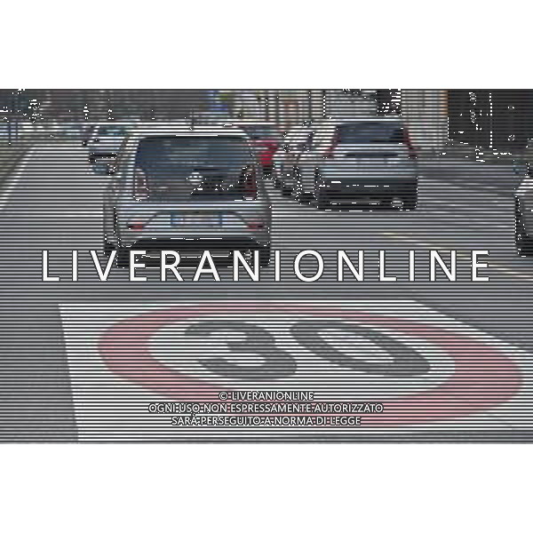 TVRG Zona 30 Milano Milano 26-01-2023 Zone della citta\' dove e\' presente il limite di velocita\' a 30 Km all\'ora, zona 30 foto Roberto Garavaglia/ag. Aldo Liverani sas / AGENZIA ALDO LIVERANI SAS   