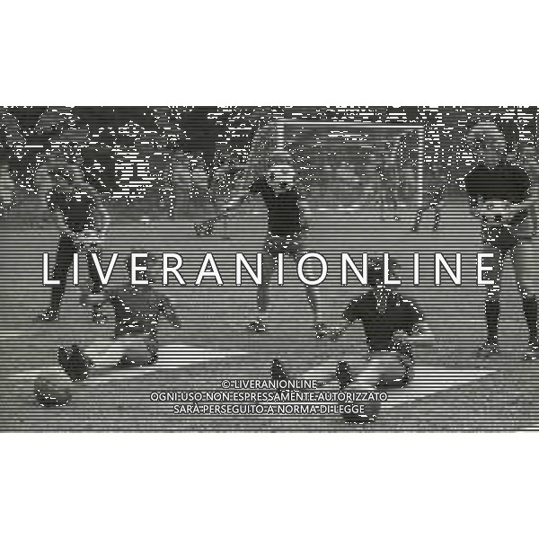 1979 MADONNA DI CAMPIGLIO ALLENAMENTO VERONA CALCIO RITIRO ESTIVO PRE CAMPIONATO NELLA FOTO ALLENAMENTO VERONA CALCIO AG ALDO LIVERANI SAS