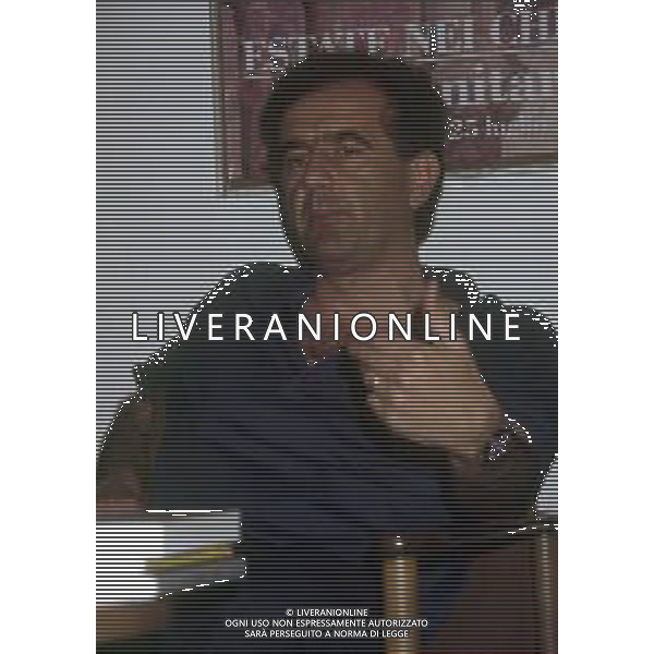 RETROSPETTIVA GENE GNOCCHI ATTORE E COMICO NELLA FOTO GENE GNOCCHI NELL\'ANNO 1992 A MILANO AG ALDO LIVERANI SAS  