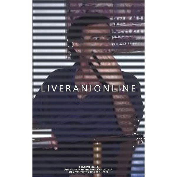 RETROSPETTIVA GENE GNOCCHI ATTORE E COMICO NELLA FOTO GENE GNOCCHI NELL\'ANNO 1992 A MILANO AG ALDO LIVERANI SAS  