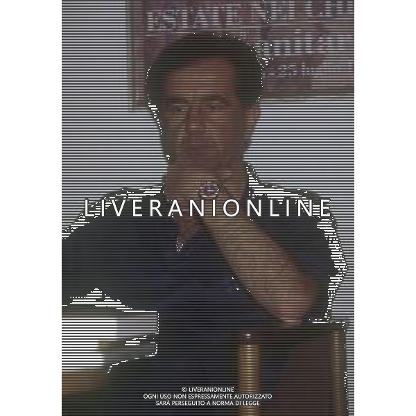 RETROSPETTIVA GENE GNOCCHI ATTORE E COMICO NELLA FOTO GENE GNOCCHI NELL\'ANNO 1992 A MILANO AG ALDO LIVERANI SAS  