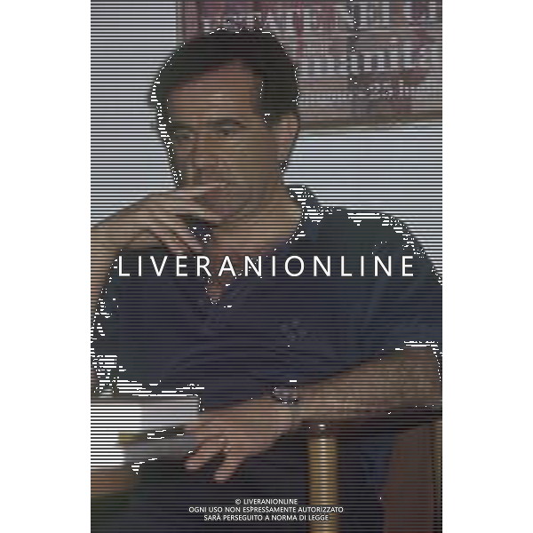 RETROSPETTIVA GENE GNOCCHI ATTORE E COMICO NELLA FOTO GENE GNOCCHI NELL\'ANNO 1992 A MILANO AG ALDO LIVERANI SAS  