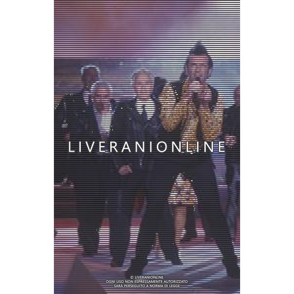 RETROSPETTIVA GENE GNOCCHI ATTORE E COMICO NELLA FOTO GENE GNOCCHI NELL\'ANNO 1991 NELLA TRASMISSIONE TELEVISIVA “SAPORE DI SALE“ AG ALDO LIVERANI SAS 