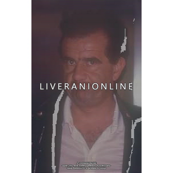 RETROSPETTIVA GENE GNOCCHI ATTORE E COMICO NELLA FOTO GENE GNOCCHI NELL\'ANNO 1991 NELLA TRASMISSIONE TELEVISIVA “SAPORE DI SALE“ AG ALDO LIVERANI SAS 