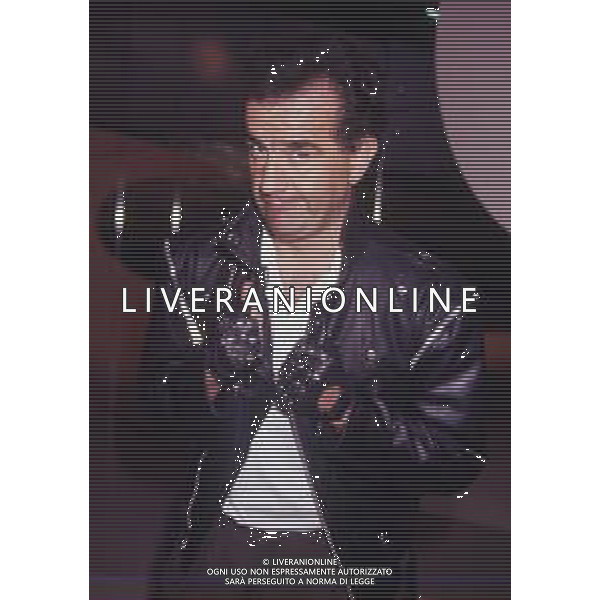 RETROSPETTIVA GENE GNOCCHI ATTORE E COMICO NELLA FOTO GENE GNOCCHI NELL\'ANNO 1991 NELLA TRASMISSIONE TELEVISIVA “SAPORE DI SALE“ AG ALDO LIVERANI SAS 