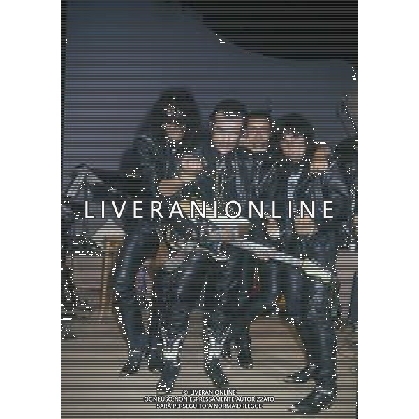 RETROSPETTIVA GENE GNOCCHI ATTORE E COMICO NELLA FOTO GENE GNOCCHI NELL\'ANNO 1991 NELLA TRASMISSIONE TELEVISIVA “SAPORE DI SALE“ AG ALDO LIVERANI SAS 