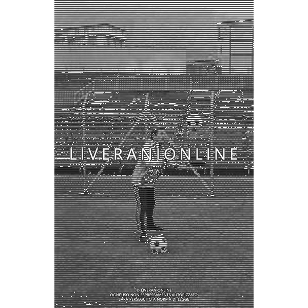 ALLENAMENTO DEL COMO CAMPIONATO CALCIO SERIE B 1979-1980 - RETROSPETTIVA NELLA FOTO L\'ALLENATORE GIUSEPPE MARCHIORO AGENZIA ALDO LIVERANI SAS 