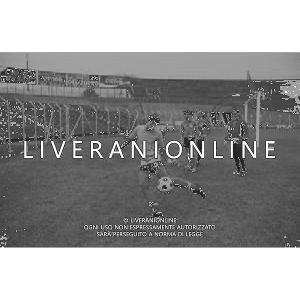 ALLENAMENTO DEL COMO CAMPIONATO CALCIO SERIE B 1979-1980 - RETROSPETTIVA NELLA FOTO MARCO NICOLETTI CALCIATORE AGENZIA ALDO LIVERANI SAS 